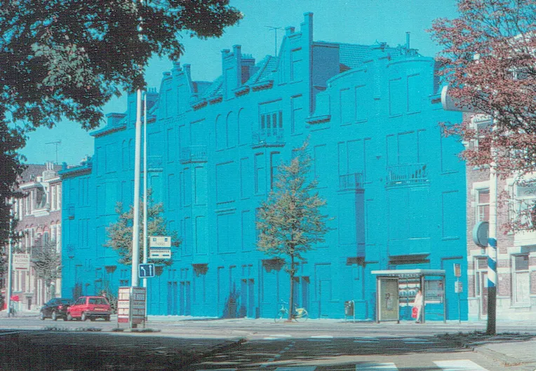 Het kunstwerk Beukelsblauw