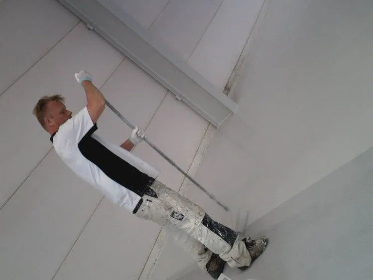 Detail van de showroomvloer